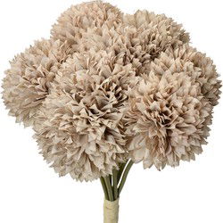Clayre & Eef Kunstbloem 32 cm Grijs Kunststof