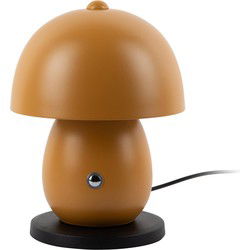 Tafellamp Mono Led - Okergeel - Ø14cm