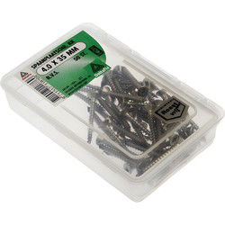 Spaanpl.schr. rvs 4.0x35mm 50st