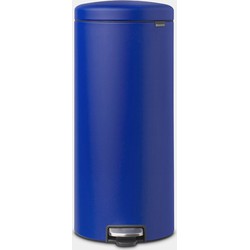 NewIcon Pedaalemmer, 30 liter, kunststof binnenemmer - Mineral Powerful Blue
