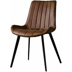 Tower living Eljas sidechair - Savannah dark brown 1078-03