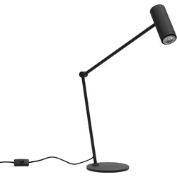 Riviera Maison Bureaulamp Zwart - Morriston Table Lamp