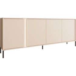Meubella - Dressoir Desert - Beige - 203 cm