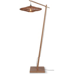 Vloerlamp Zanzibar - Bamboe/Rotan - 73x55x176cm