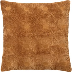 Dutch Decor SUN - Sierkussen van katoen 45x45 cm Tobacco Brown - bruin - Dutch Decor