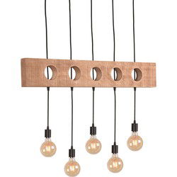 Hanglamp Timber 90x5x53 cm