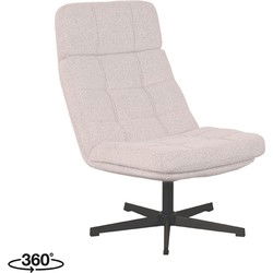 LABEL51 Fauteuil Alvar - Naturel - Boucle