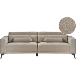 ANGE - Driezitsbank - Taupe - Bouclé