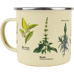 Gift Republic Kruiden - Emaille Mok