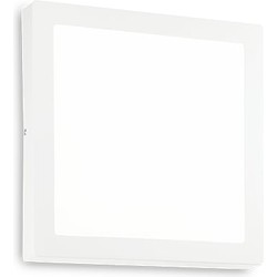 Moderne Witte Wandlamp - Ideal Lux Universal - LED - Aluminium