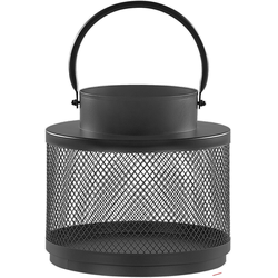 YAMDENA - Lantaarn - Zwart 24 cm - IJzer