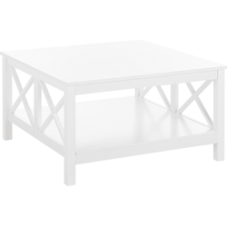 Beliani LOTTA - Salontafel-Wit-MDF