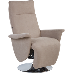 Beliani PRIME - TV-fauteuil-Beige-Polyester