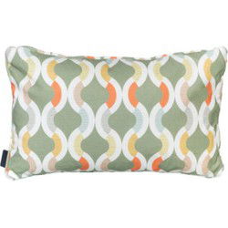 Sierkussen ca. 30x50 cm Trivia green natural outdoor finishing Madison