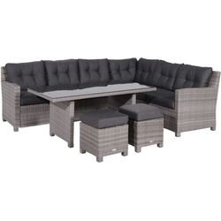 Blue bird L/D set 5-dlg links organic grey 2-h/ reflex black