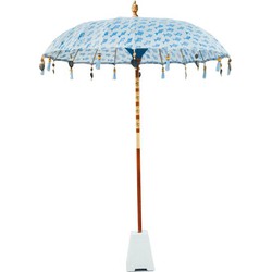 Bali parasol 250 cm blauwe vissen