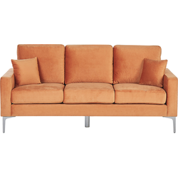 GAVLE - Driezitsbank - Oranje  - Fluweel