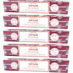 60 Nag Champa wierookstokjes Opium 15 gram - Wierookstokjes