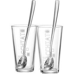set/2 latte macchiato m/lepels in gb Lena