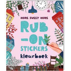 NL - Image Books Image Books Rub-on stickers kleurboek, home sweet home.