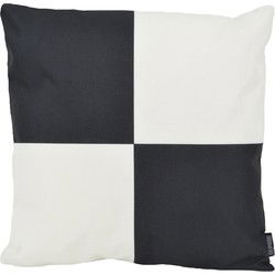 Dano Black / White #2 - Outdoor | 45 x 45 cm | Kussenhoes | Katoen