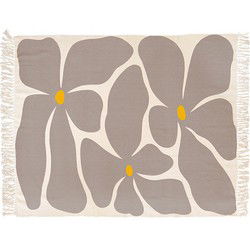 Unique Living - Plaid Melia Taupe -125x150cm