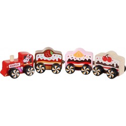 Cubika Cubika Wooden toy - train ""Cakes""