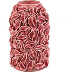 PTMD Bloempot Zubeda - 16x16x25 cm - Keramiek - Roze