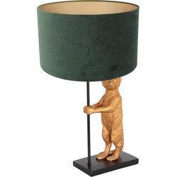 Moderne Tafellamp - Anne Light & Home - Metaal - Modern - E27 - L: 300cm - Voor Binnen - Woonkamer - Eetkamer - Zwart
