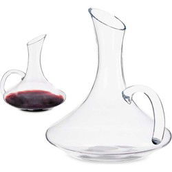 Alessandro Wijn Decanteer - 1,5 liter - glas - karaf - 16 x 21 cm - Decanteerkaraf