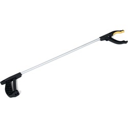 Gerimport Afvalgrijper - zwart/grijs - 76 cm - grijphulp - Afvalgrijpers