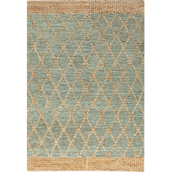 Beliani TELLIKAYA - Laagpolig-Beige-Jute