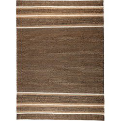 Dutchbone Djahe Vloerkleed Naturel/Bruin 160X230