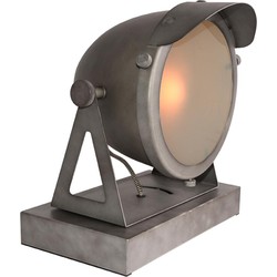 LABEL51 - Tafellamp Cap - Burned Steel Metaal - Glas