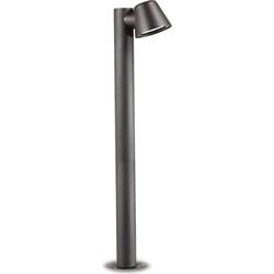 Ideal Lux - Gas - Vloerlamp - Aluminium - GU10 - Grijs