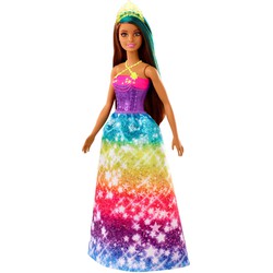 Barbie Barbie Pop Dreamtopia Prinses Bruin Met Blauw Haar
