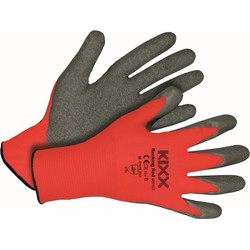 Tuinhandschoen Rocking Red maat M ofwel 8 - KIXX