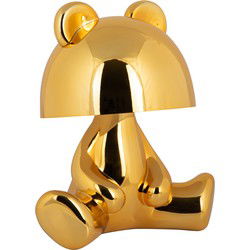Leitmotiv - Tafellamp Bear LED w. Bluetooth Speaker - Verguld