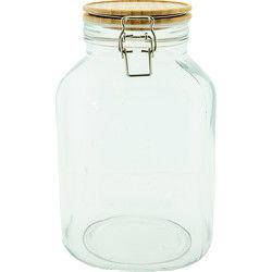 Clayre & Eef Voorraadpot   4100 ml Glas Voorraadbus