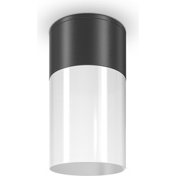 Maytoni Outdoor - Plafondlamp Willis - Zwart - Ø8