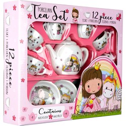 Barbo Toys Barbo Toys Lillie & Ellie - 12 pcs porcelain tea set