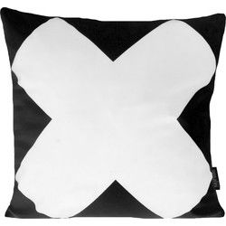 Big White Cross | 45 x 45 cm | Kussenhoes | Katoen