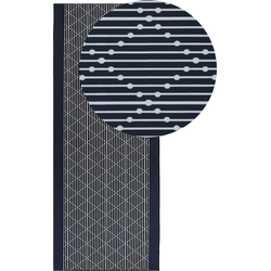 Beliani CHARVAD - Loper-Blauw-Polyester