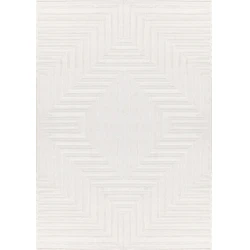 Cara vloerkleed - Labyrinth Modern Japandi - Crème - 200 X 290 CM