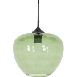 Light & Living - hanglamp - Mayson - groen - glas - Ø 30cm - E27 - 2952381