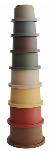 Mushie MUSHIE - STACKING CUP - Retro - 