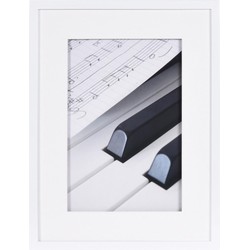Henzo Fotolijst - Piano - Fotomaat 30x40 cm - Wit