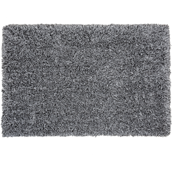 CIDE  - Shaggy vloerkleed - Zwart/Wit - 160 x 230 cm - Polyester