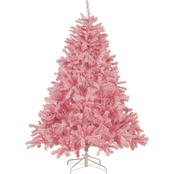 Beliani FARNHAM - Kerstboom-Roze-PVC