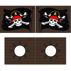 CURTAIN CARIBIAN PIRATES